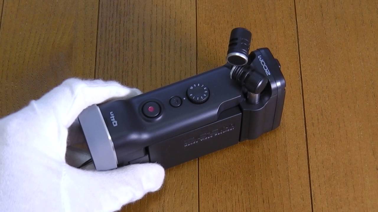 ZOOM Q4n Handy Video Recorder 開封動画