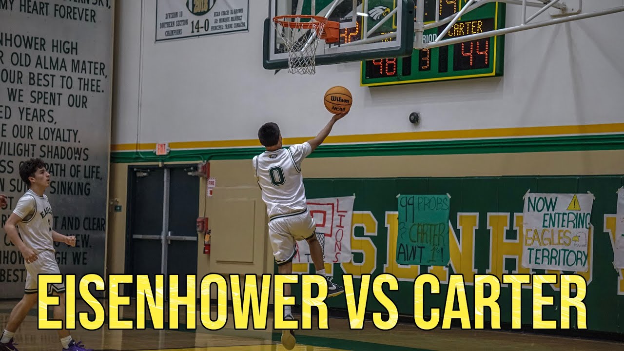 Eisenhower vs Carter 🏀 Class of 27’ Joseph Young drops 32 POINTS 😱