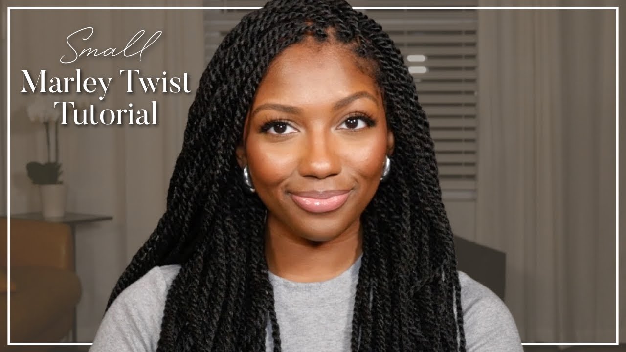 Small Marley Twists Tutorial | Beginner Friendly Protective Style | Niara Alexis