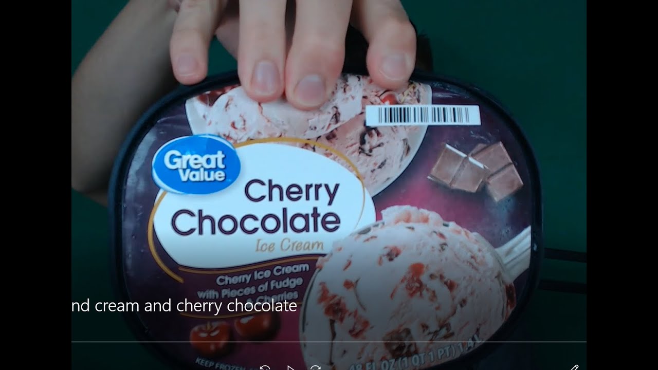 Is Walmart's Great Value Ice Cream Better Than Ben And Jery's? Cookies and Cream - Cherry Chocolate