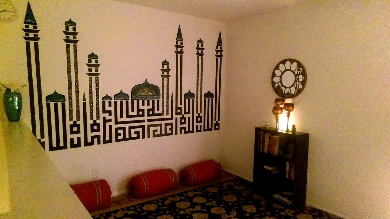DIY loft set up| majlis |interior decoration