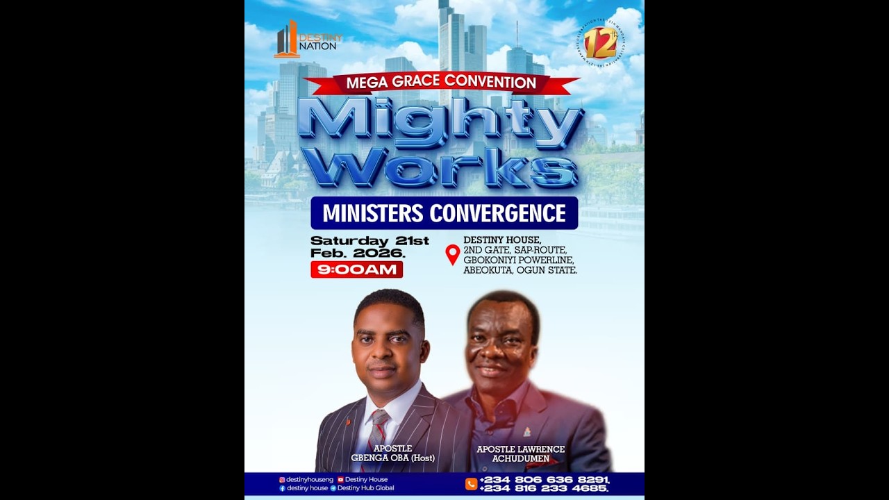 MINISTERS CONVERGENCE (MIGHTY WORKS)