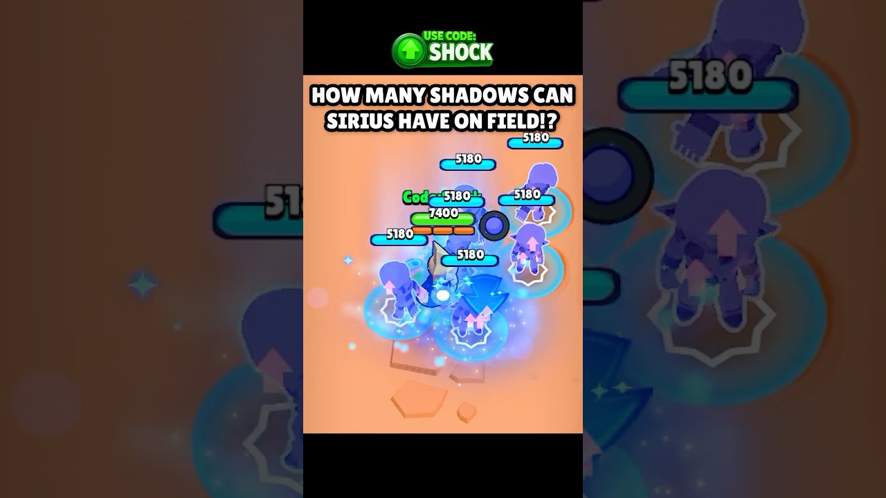 What is The Maximum Number of Shadows Allowed At a Time!? #brawlstars #cosmicshock