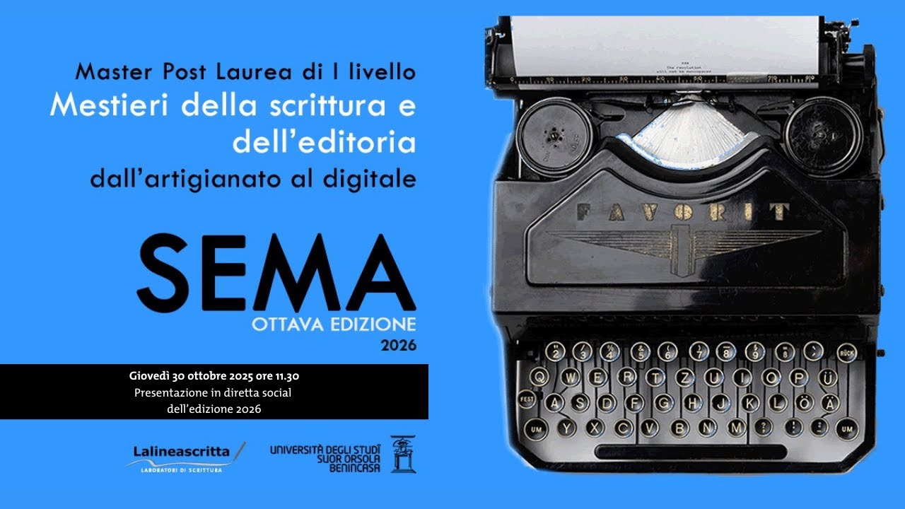 Presentazione VIII edizione Master SEMA