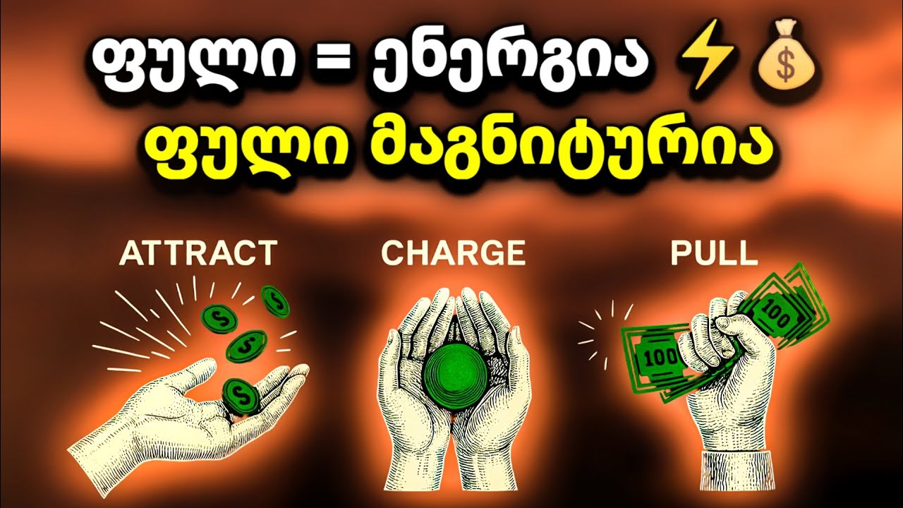 შეწყვიტეთ ფულის დევნა! მიიზიდეთ ის ამ ენერგიის ცვლილებით