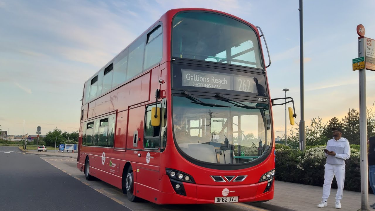 Full Route Visual. 262 Gallions Reach Shopping Park - Stratford. BF62UYJ. VN37995. Tower Transit G2.