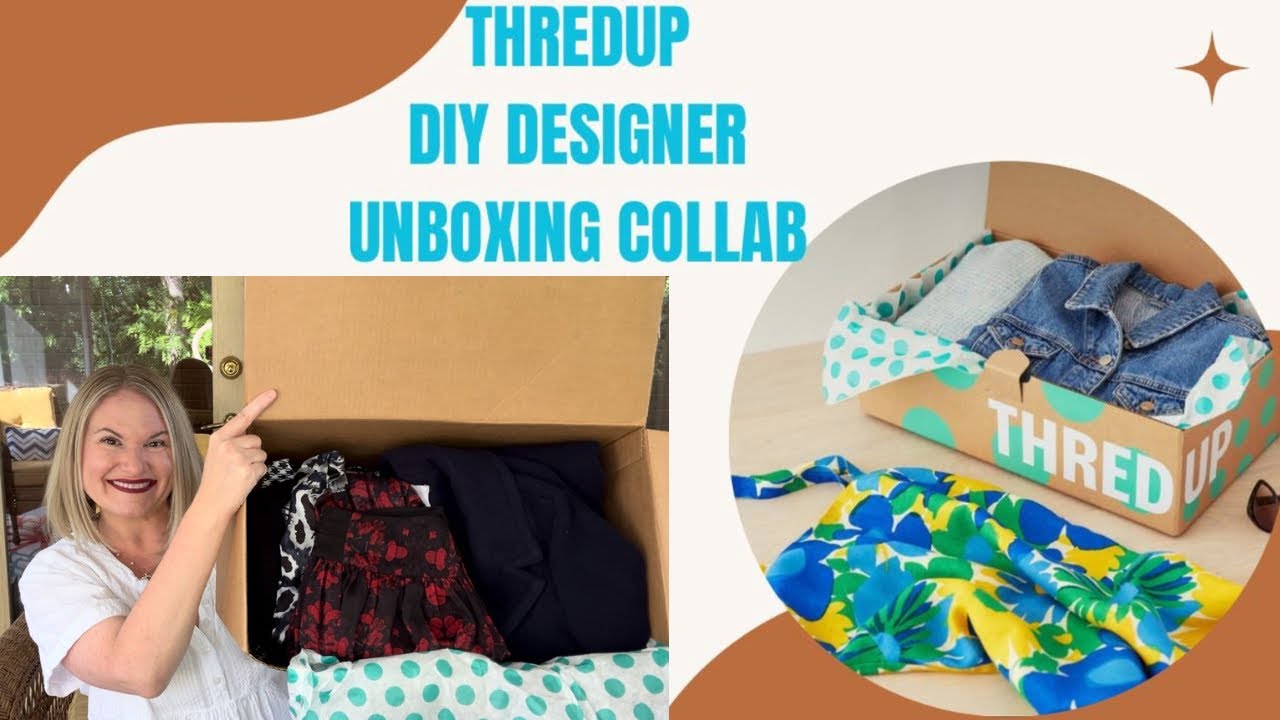 Кристиан Лубутен, Александр Вэнг и другие! THREDUP DIY DESIGNER RESCUE BOX: СОВМЕСТНАЯ РАСПАКОВКА!