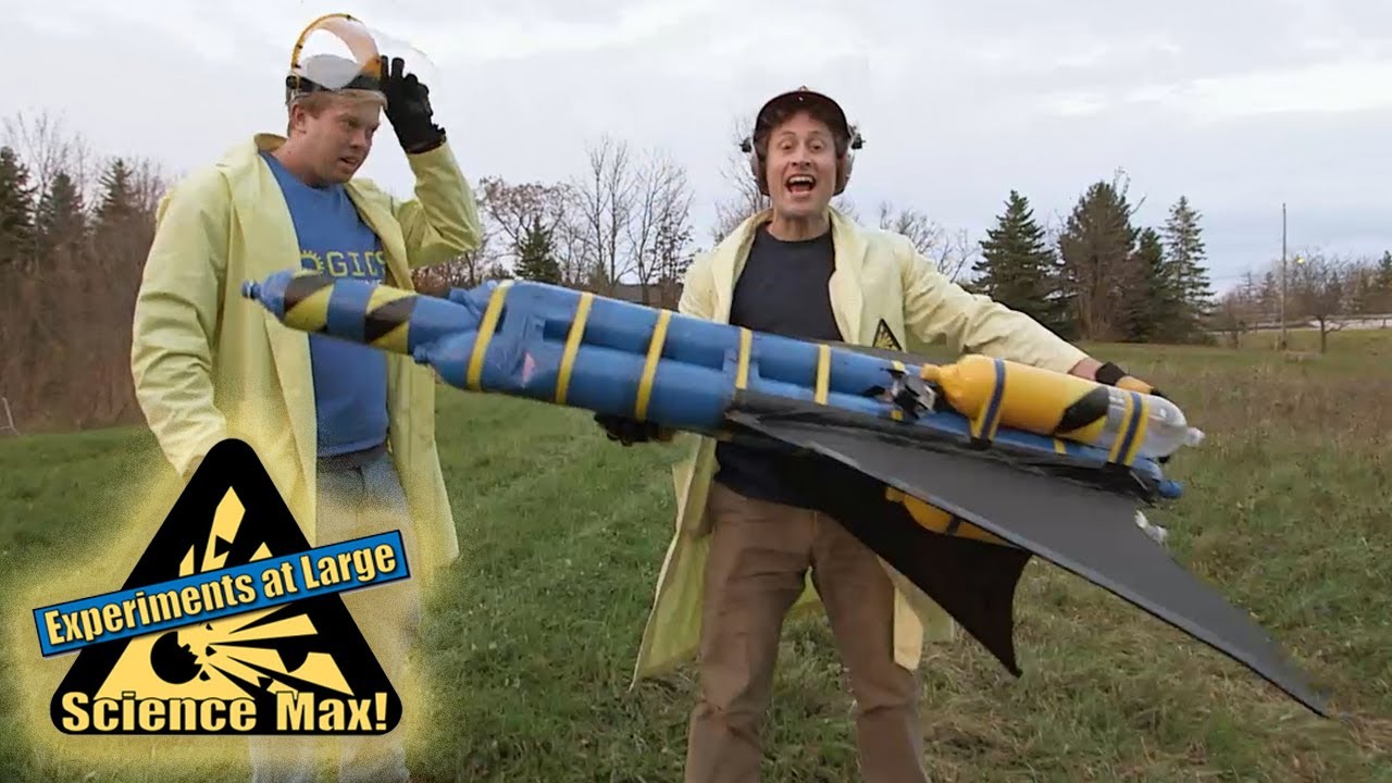 How High Can an Air Powered Rocket Go? 🚀 Maxed Out Experiments | Science Max