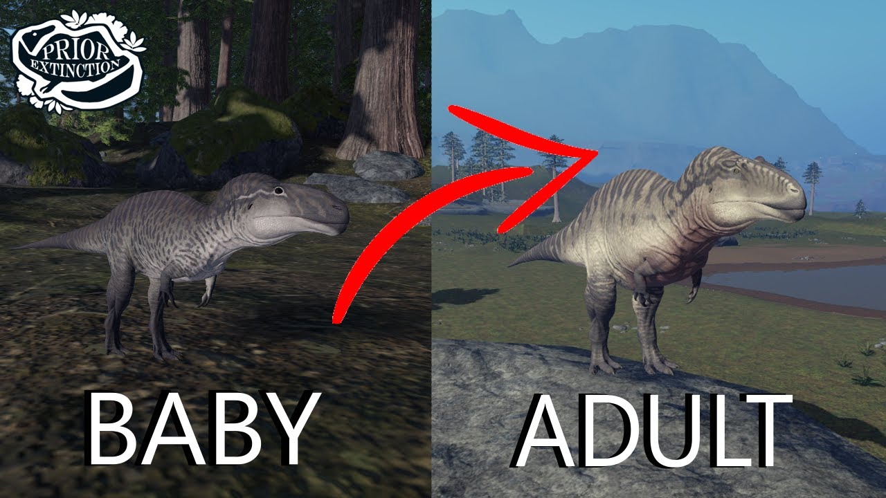 Growing ACROCANTHOSAURUS From Baby to Adult! | Prior Extinction (50 Subscriber Celebration)