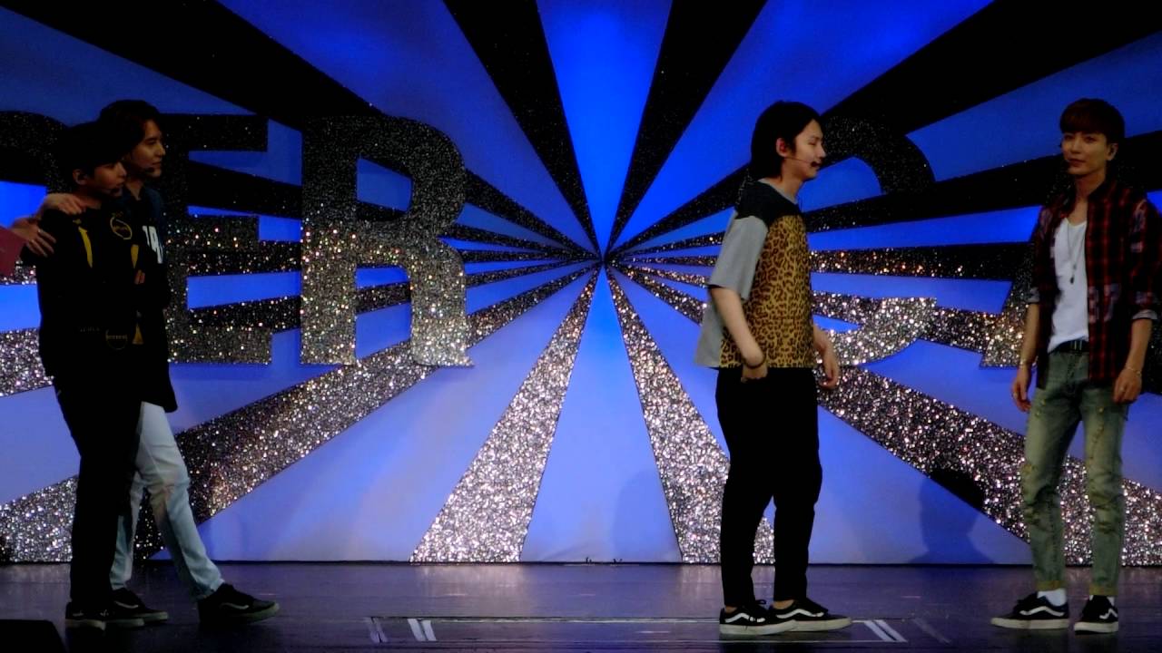 [FANCAM]160528 SUPER JUNIOR(슈퍼주니어) SUPER CAMP IN MACAU GAME TIME - 希澈+利特 [太陽的後裔]