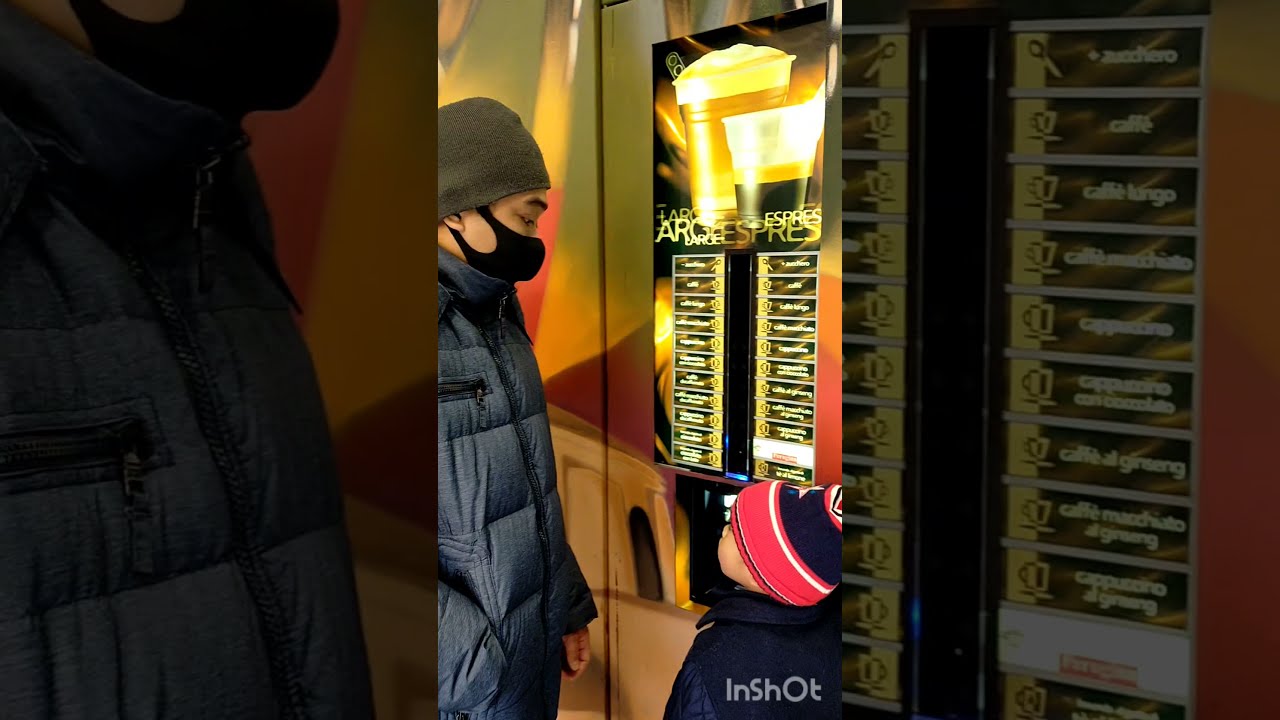 Coffee Vending Machine in Italy