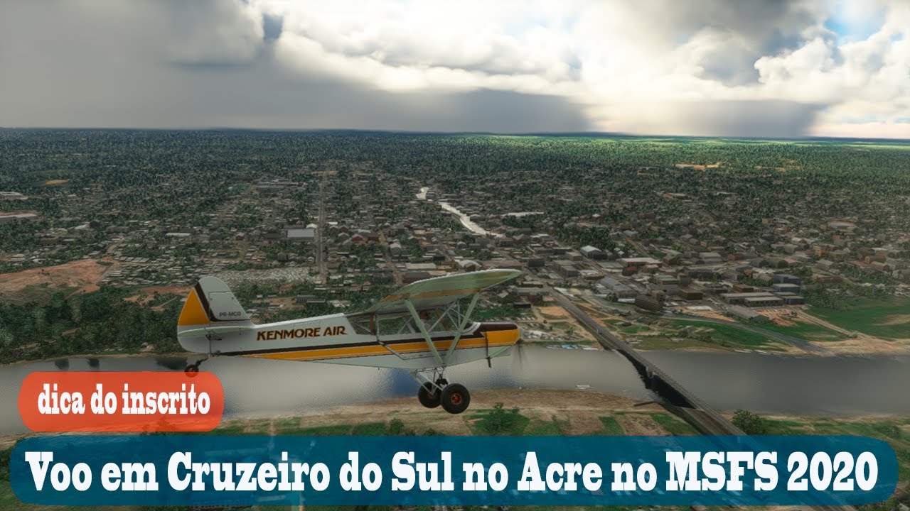Voo em Cruzeiro do Sul no Acre no MSFS 2020
