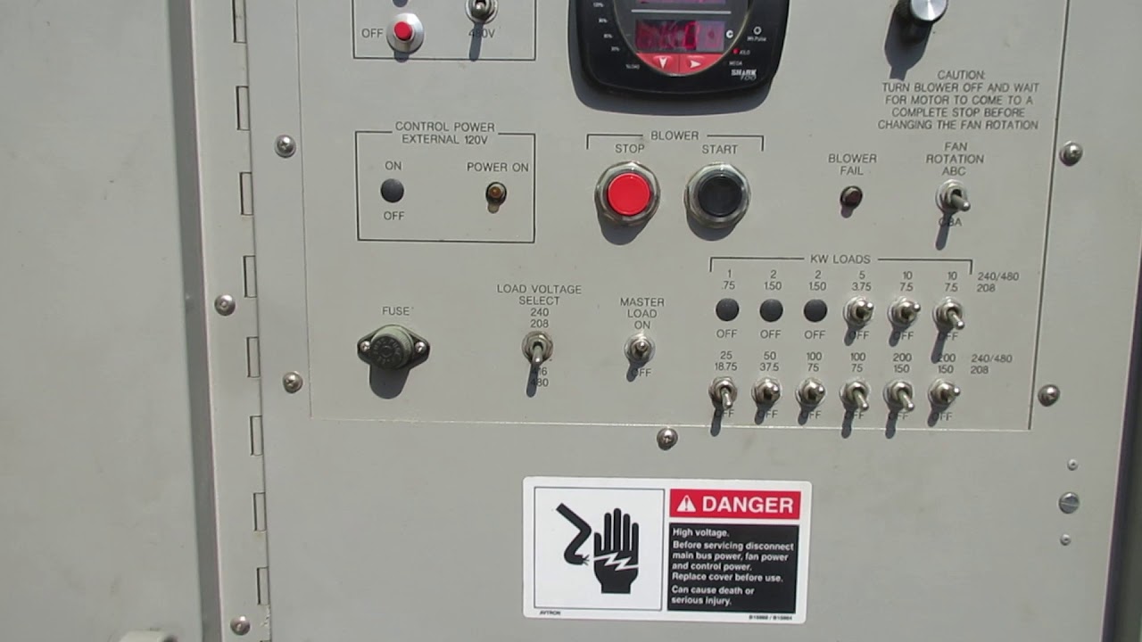 750 kw Kohler Detroit Diesel Generator SN 375648 Video 3 - Abraham Generator Sales Co.