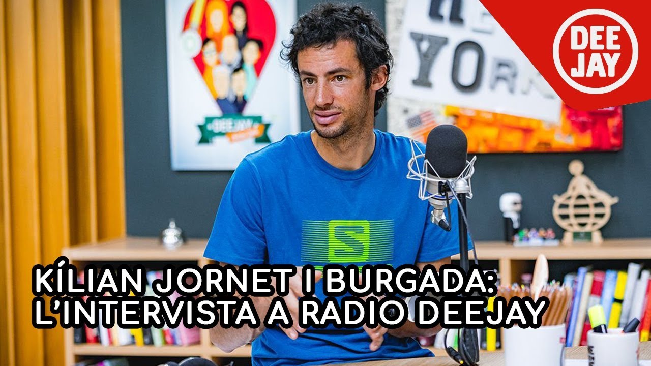 Kílian Jornet: il CR7 della corsa in montagna ospite a Radio Deejay