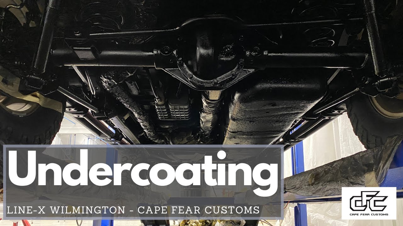 Undercoating Process - Cape Fear Customs