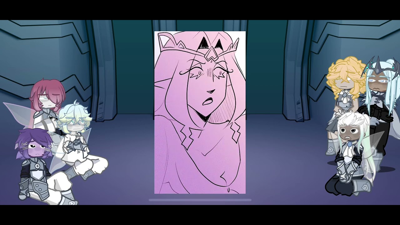 The fairy kingdom react to beast cookies/ part 2/?