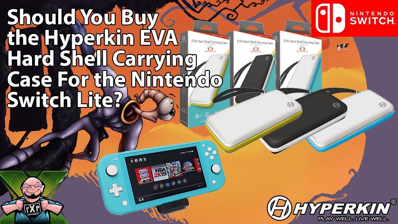 Стоит ли покупать чехол Hyperkin EVA Hard Shell для Nintendo Switch Lite?