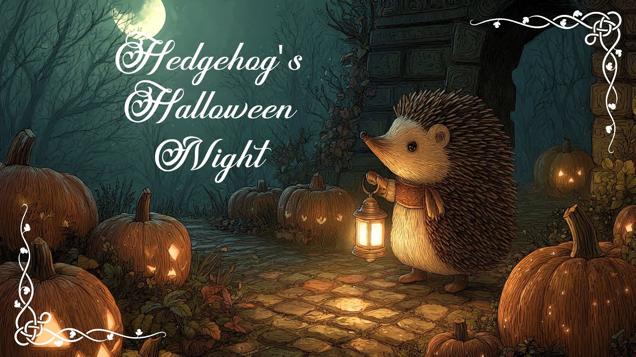 Hedgehog's Halloween Night - [Celtic Music] Gentle Celtic Melodies for a Moonlit Night