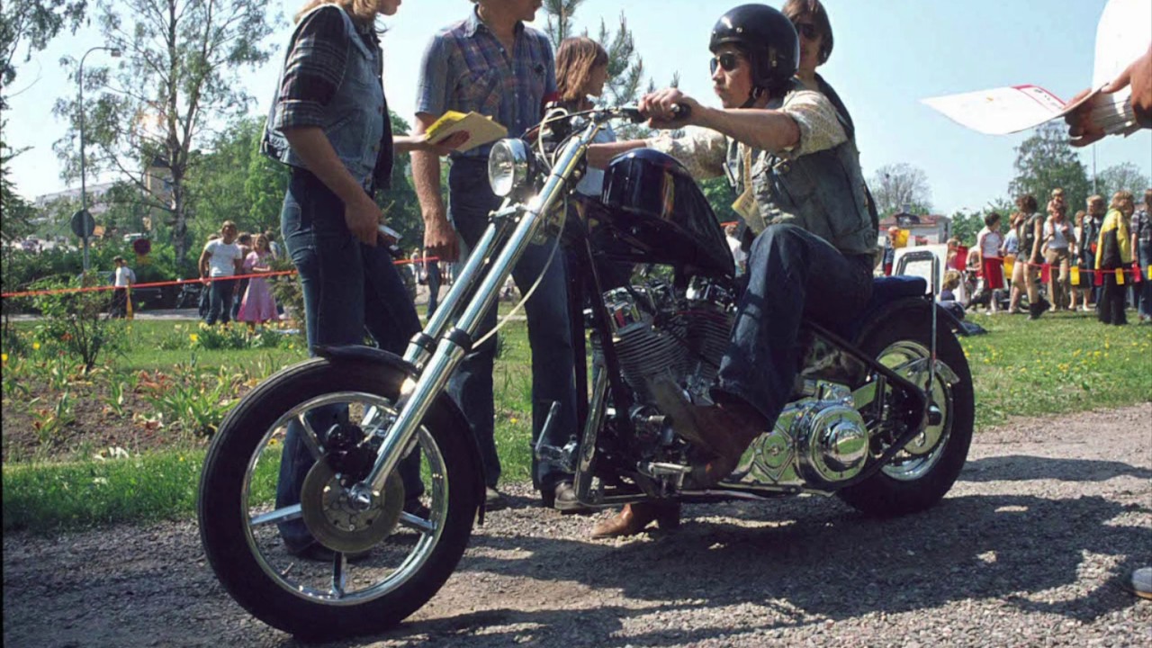 Custom Bike Show - Norrtälje, Sweden 1978