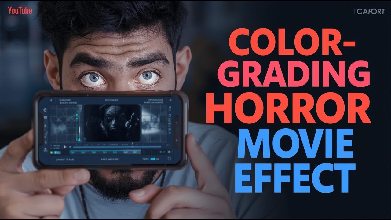 Capcut Tutorial : Create a horror tone color grading for your Video !!!