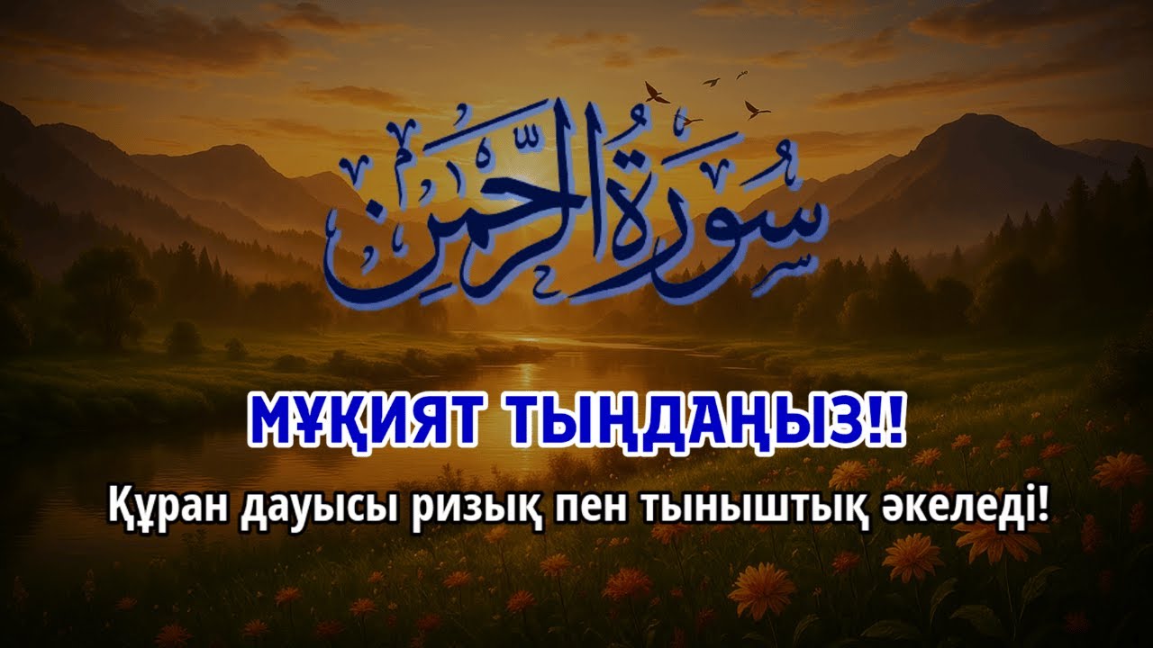 МҰҚИЯТ ТЫҢДАҢЫЗ!! Құранның әсем дауысы, ИншаАлла ризық пен жан тыныштығын әкеледі | ALAA YASSER