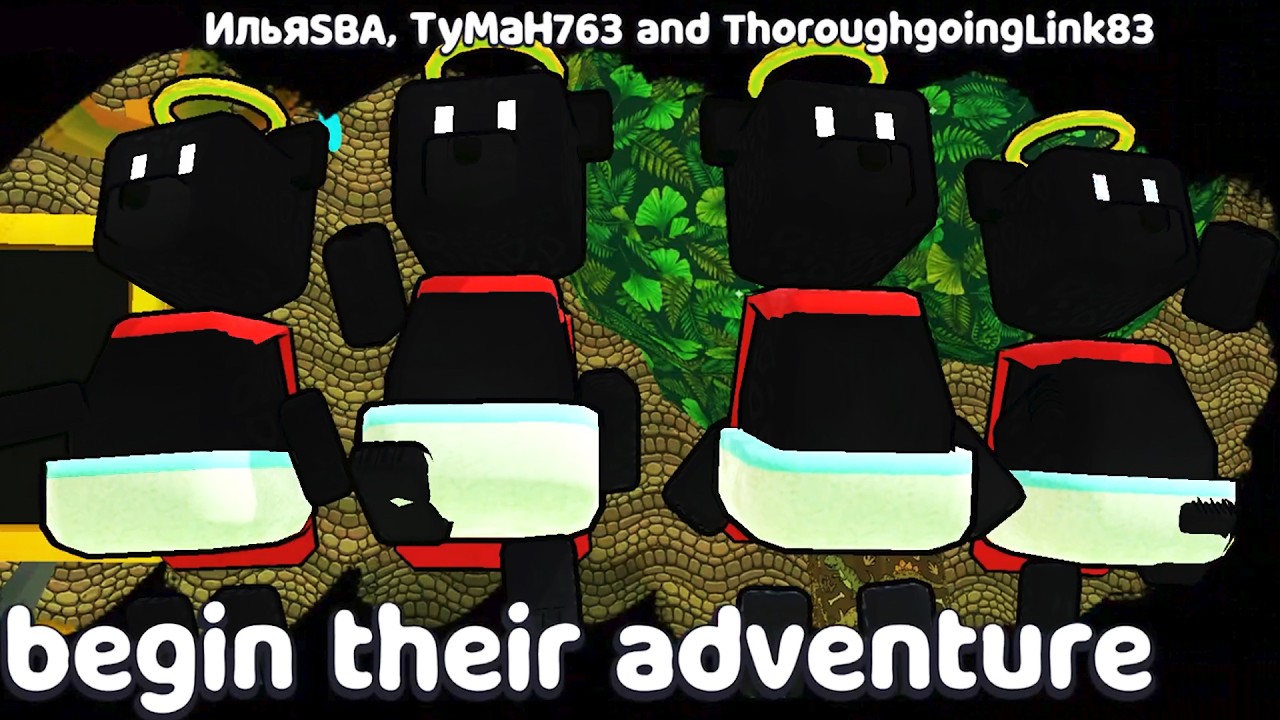 Backrooms Dino World / Beemothep Desert Parkour #11 Super Bear Adventure Multiplayer - SKA