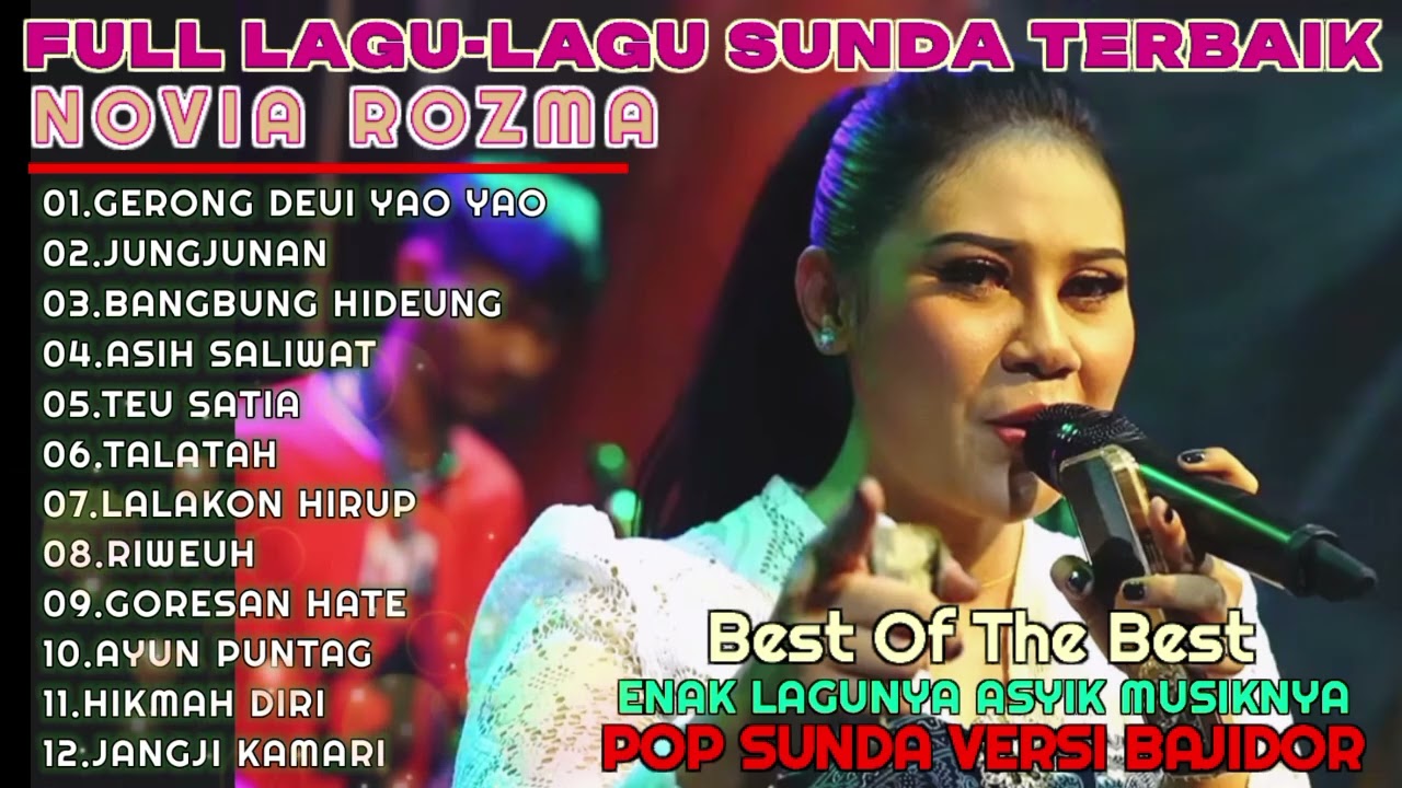 LAGU-LAGU SUNDA TERPOPULER | NOVIA ROZMA - GERONG DEUI | BEST OF THE BEST | POP SUNDA VERSI BAJIDOR 