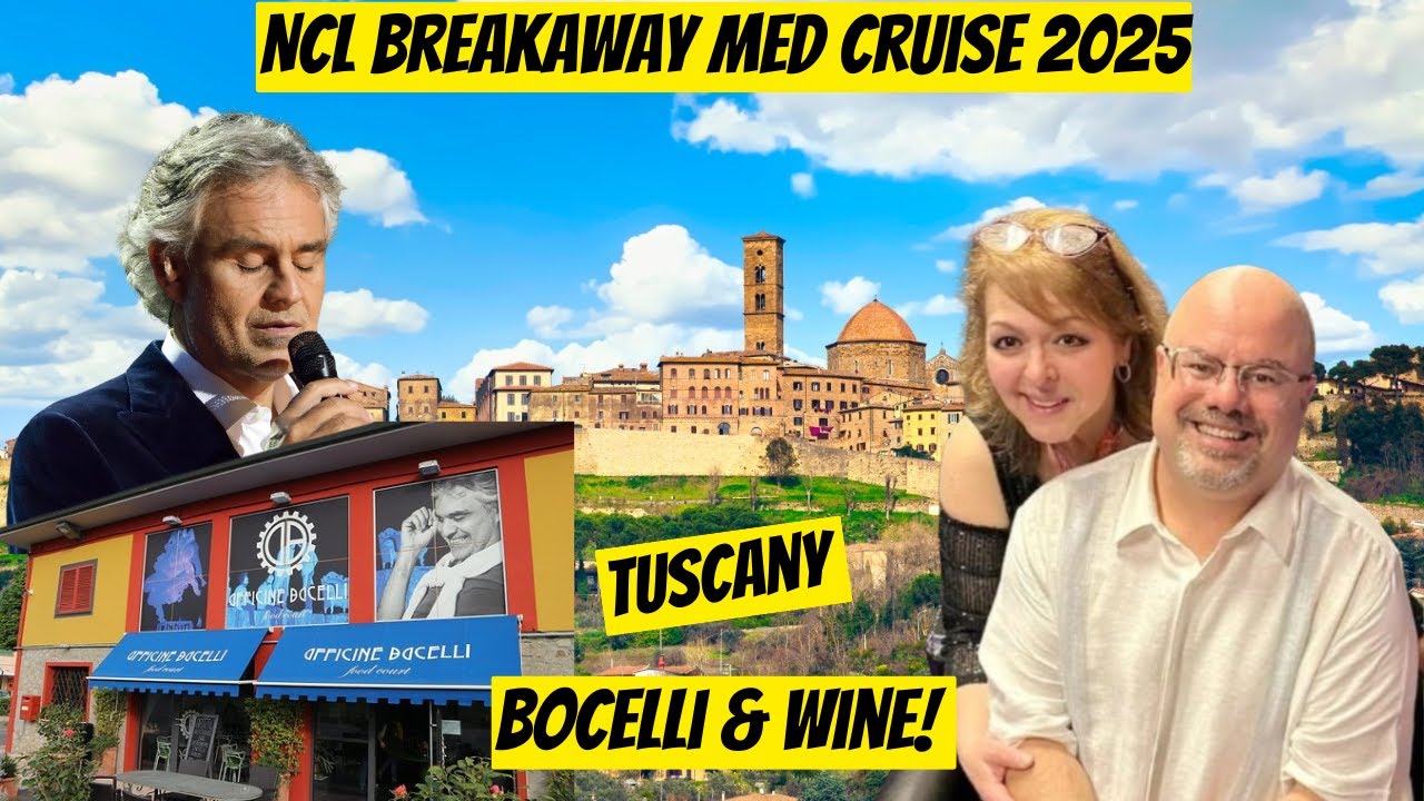 Florence -Tuscany, Volterra and Bocelli and Wine Excursion!  Amazing!