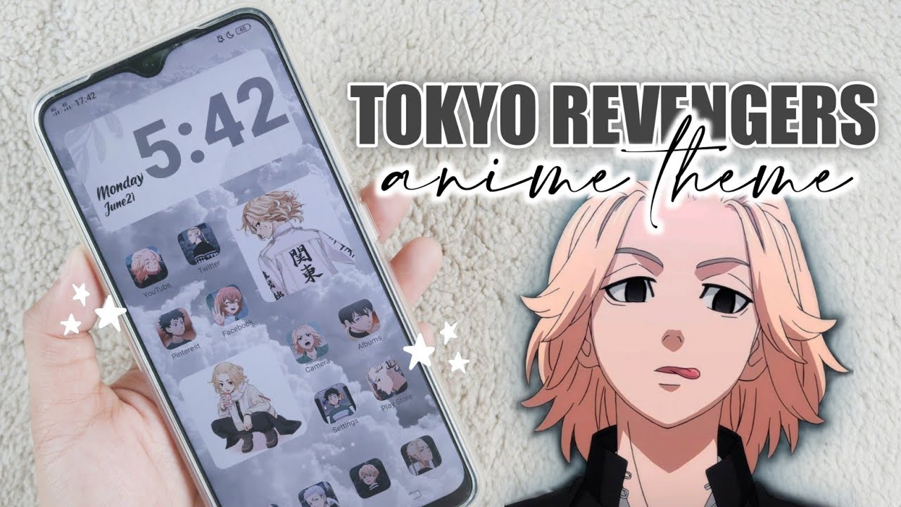 🗼how to make your phone aesthetic anime version - tokyo revengers theme