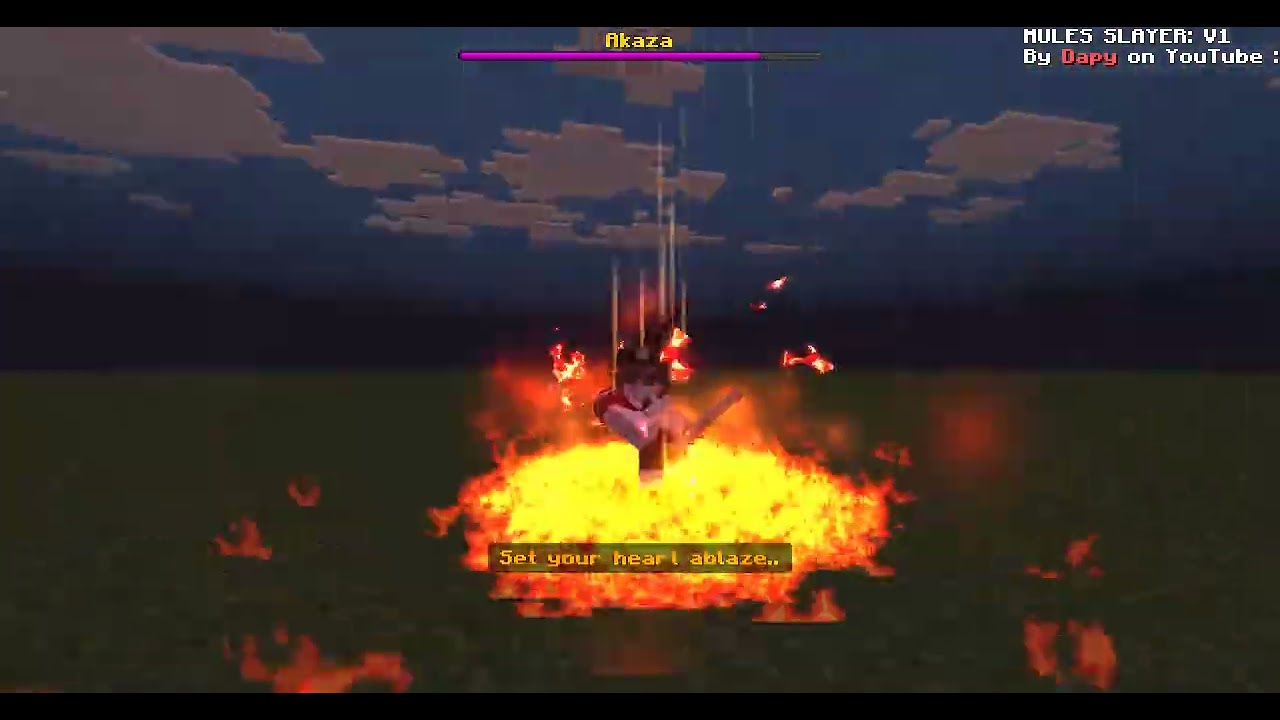 MCPE/MCBE Demon Slayer Addon: MULES SLAYER | Akaza Bossfight - Test