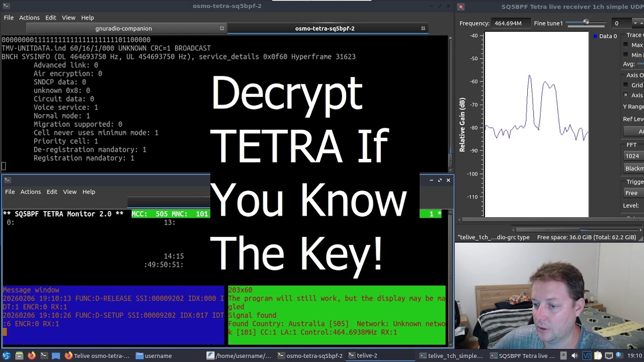 TELIVE-2: An Upgrade In TETRA Decoding That Allows For Voice Decryption (If You Have The Key....)