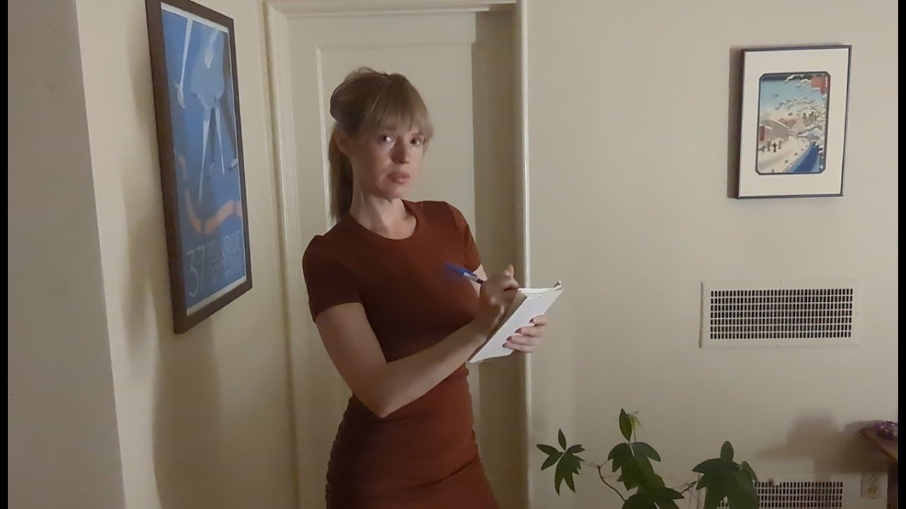 ASMR Observing You and Writing Notes ✨ Stepping Back, Getting Close, Pen Scribble Sounds