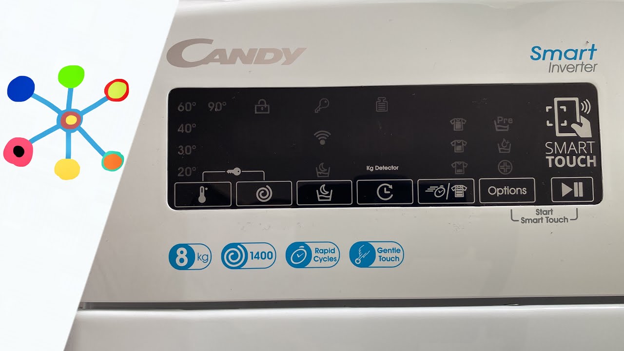 👚🧦🧤👉CANDY CSTG 48TME /1-S WASHING MACHINE  II