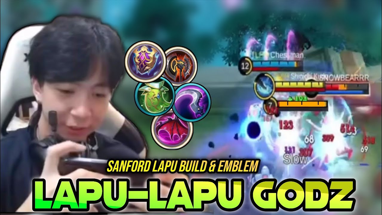 SANFORD'S LAPU-LAPU IS SO HARD TO KILL!!  LAPU-LAPU BEST BUILD & GAMEPLAY BY SANFORD