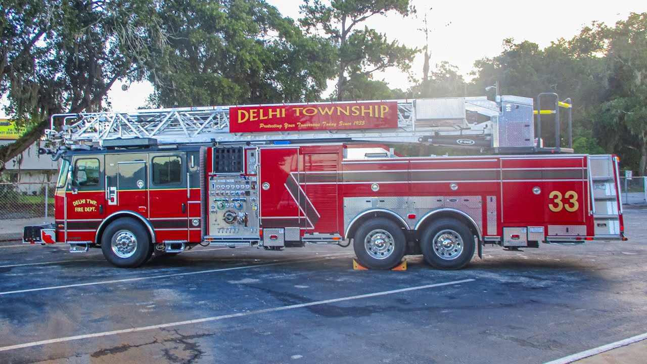 Walk Around of Delhi Township Fire Department's HR 100 - SO144425