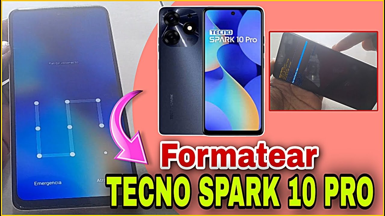 Tecno Spark 10 Pro, | Formatear | Hard Reset TECNO K17