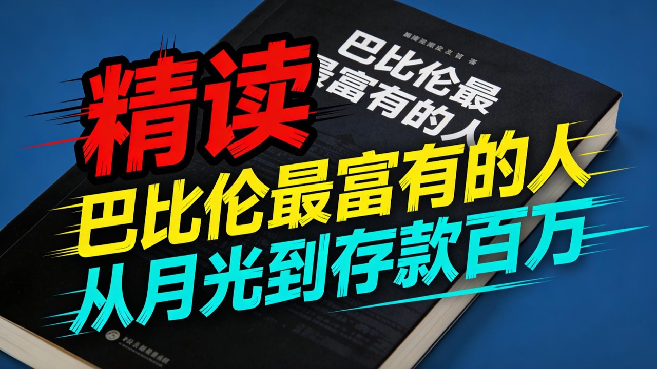 精读《巴比伦最富有的人》：不是你不会赚钱，是顺序错了！先付自己再还账单，财富水库自然满！