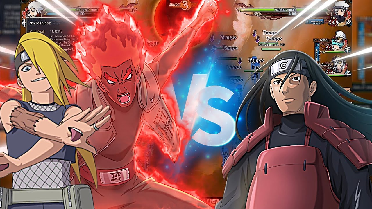 NAJSILNIEJSZE KONTA ŚWIATA stają do walki w Great Ninja War na wielu serwerach w Naruto Online 👑