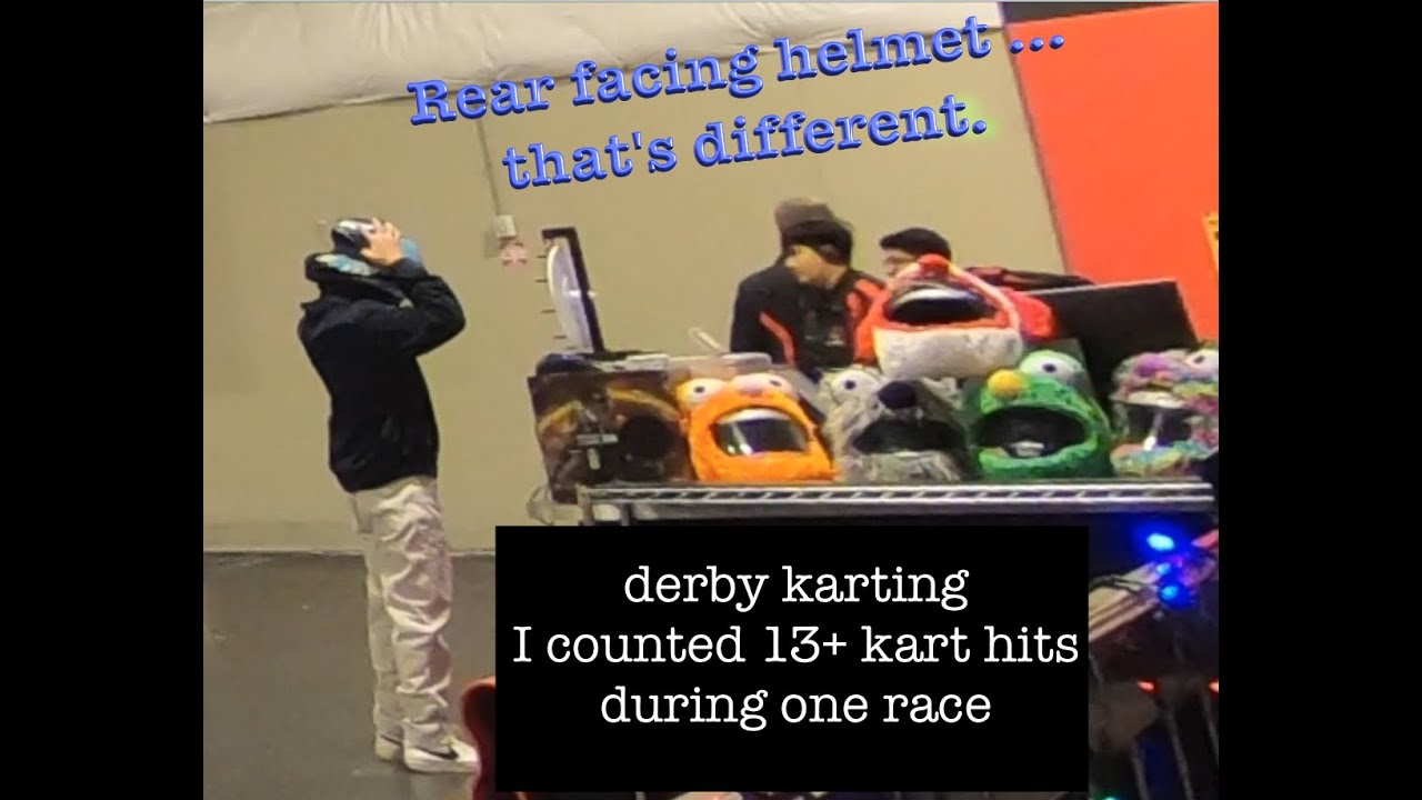 Autobahn demolition derby karting at Dulles - 13+ kart bumps one race against skilled group.