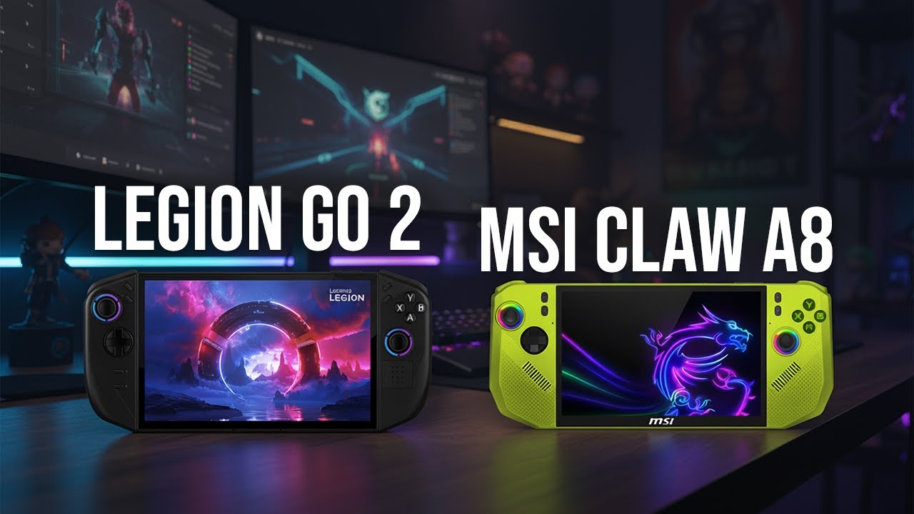 Lenovo Legion Go 2 против MSI Claw A8 — какой карманный компьютер заслуживает ваших денег?