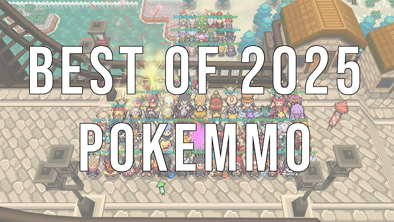 Мои любимые моменты в PokeMMO в 2025 году - КОМАНДА MR В 2025 ГОДУ #PokeMMO
