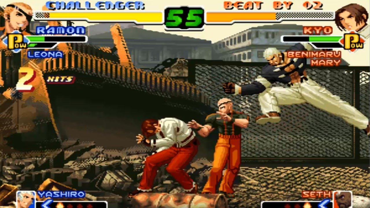 KOF 2000 (临时工一) VS (小是是) 킹 오브 파이터 2000