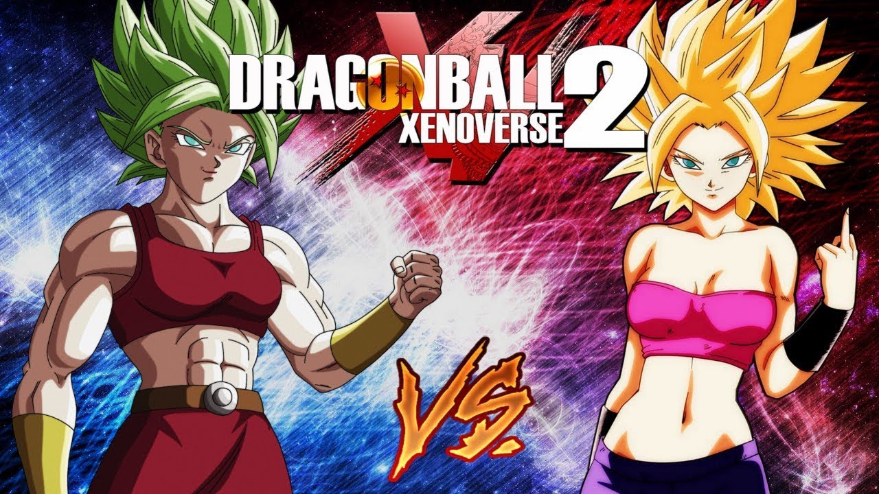 Kale vs Caulifla - Dragon Ball Xenoverse 2 (DBX2 Mods)