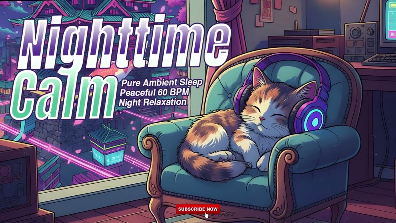 NIGHTIME CALM- Lofi Chill beats, Relaxing Beats
