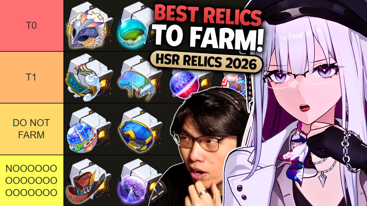 The BEST META Relics to Farm in 2026 | HSR Relic Tier List