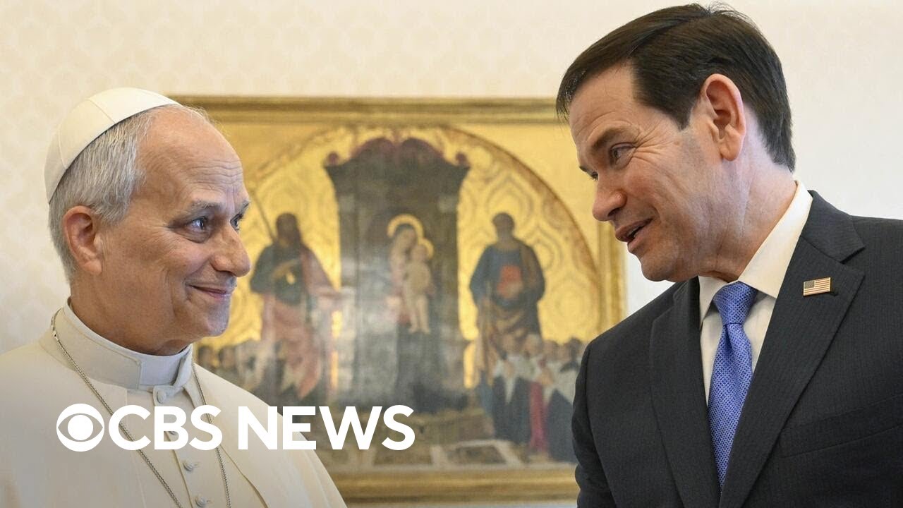 Rubio takes on more visible role in Trump administration with Pope Leo meeting, press room briefing