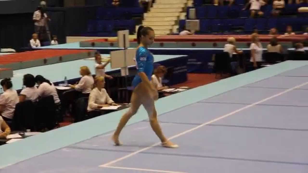Larisa Iordache - Floor (2014 Romanian Nationals)