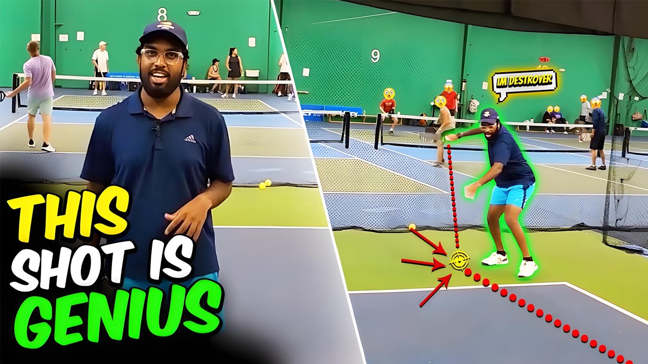This One Pickleball Shot Will Blow Your Mind