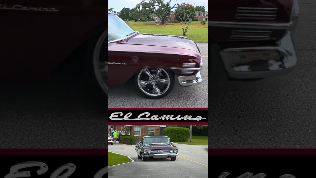 Old School Cool 1960 Chevy El Camino 
