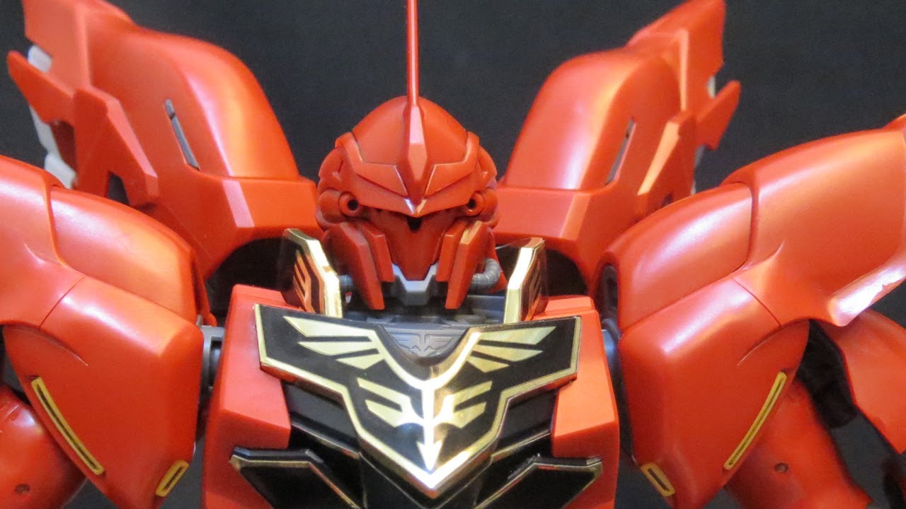 MG Sinanju review (1: Unbox) Gundam Unicorn Full Frontal OVA plastic model ガンプラ